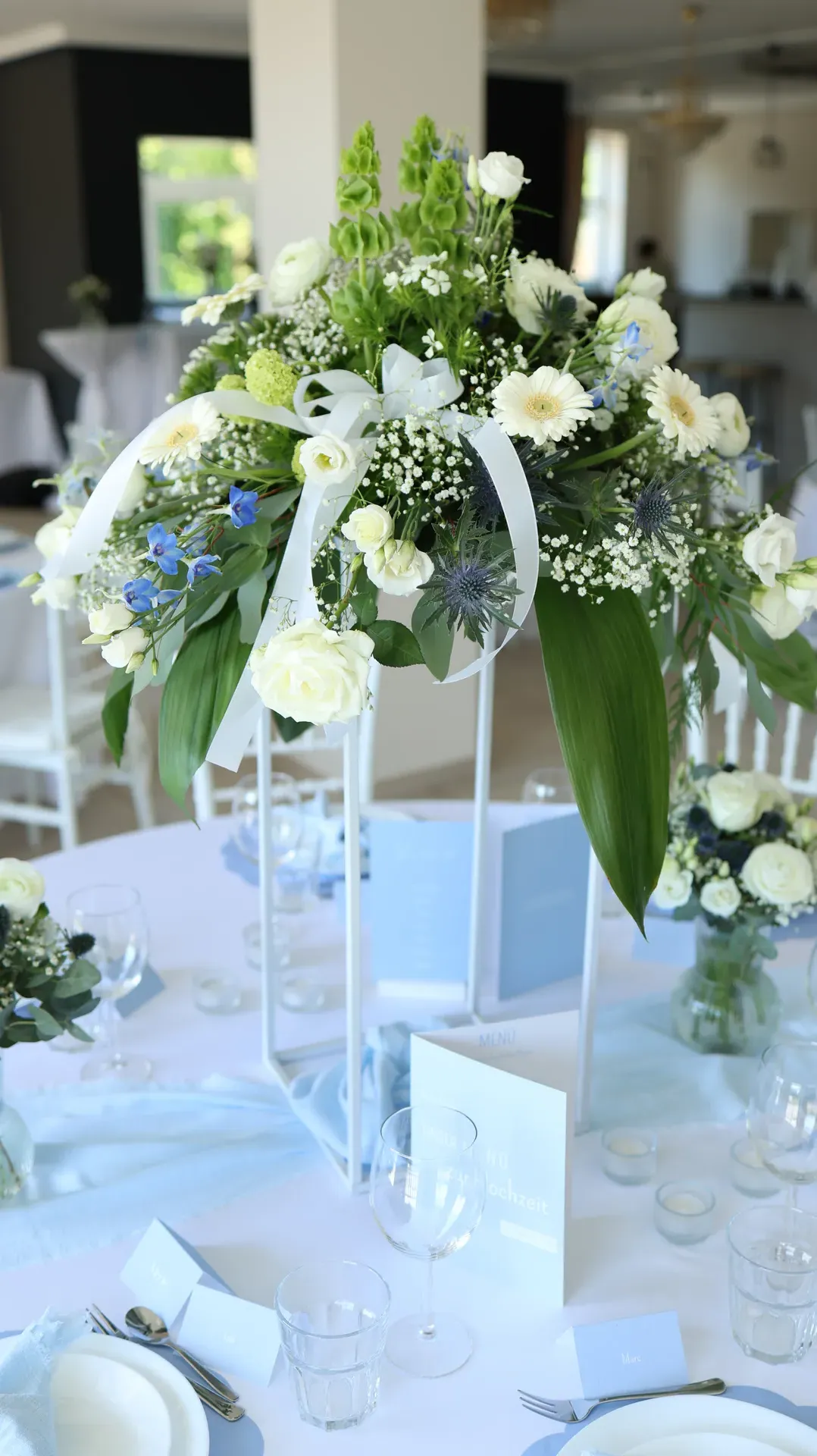 Anschnitt der Hochzeitstorte